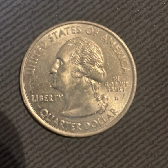 2001 Rhode island quarter coin - Picture 2 of 2